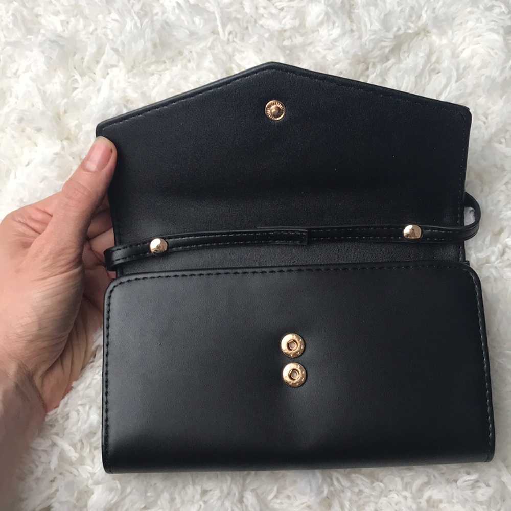 NWOT A New Day Black Glitter Crossbody Bag - Picture 7 of 8